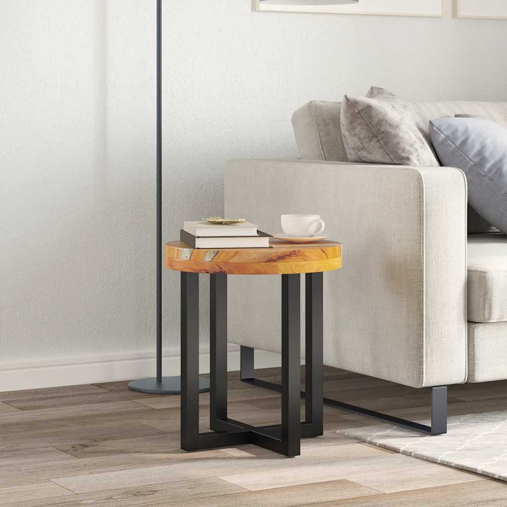 Exklusiver Couchtisch aus massivem Teak & Mangoholz – Ein Unikat für dein Zuhause